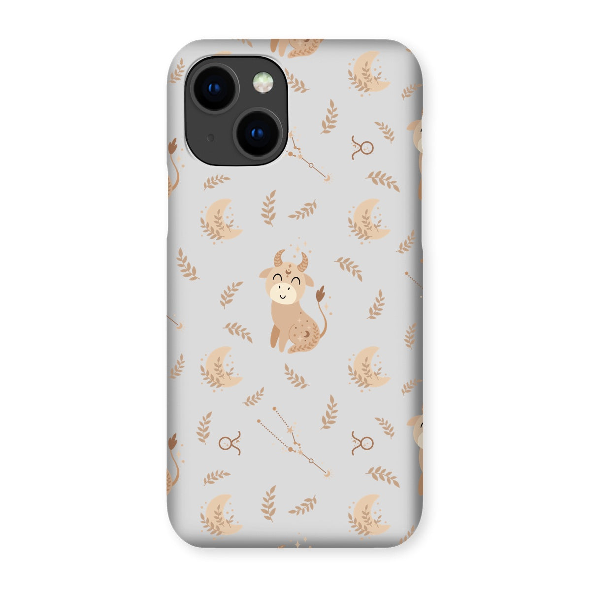 Taurus Pattern Snap Phone Case