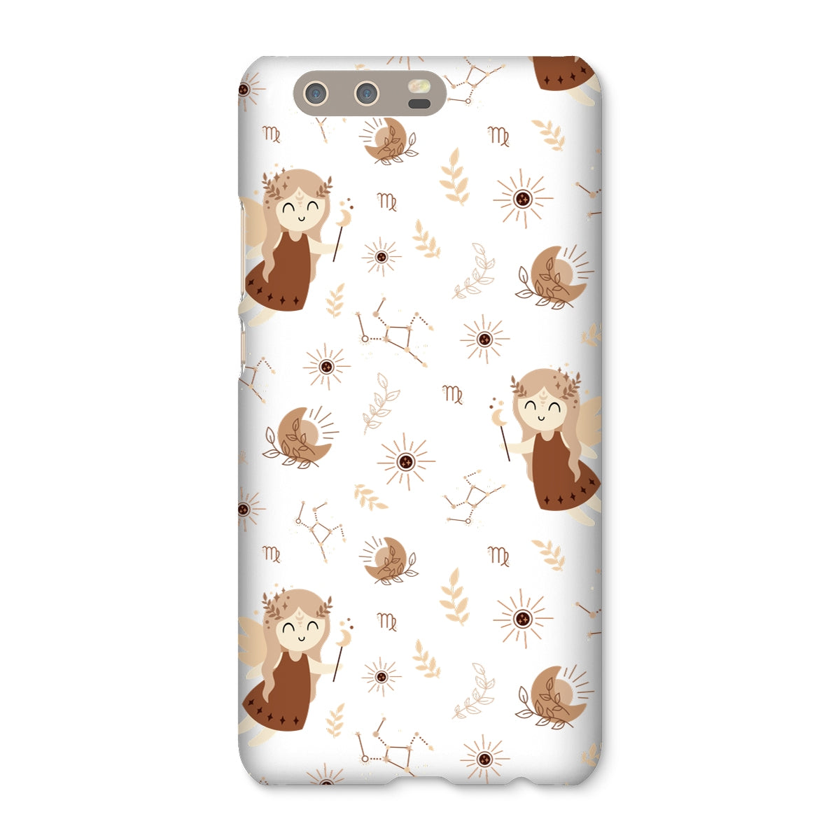 Virgo Pattern Snap Phone Case