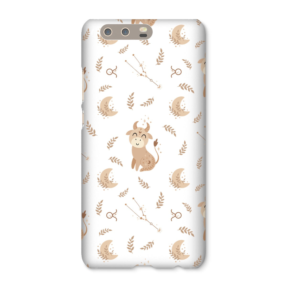 Taurus Pattern Snap Phone Case