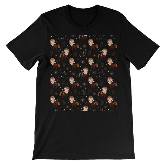 Sagittarius Pattern Unisex Short Sleeve T-Shirt