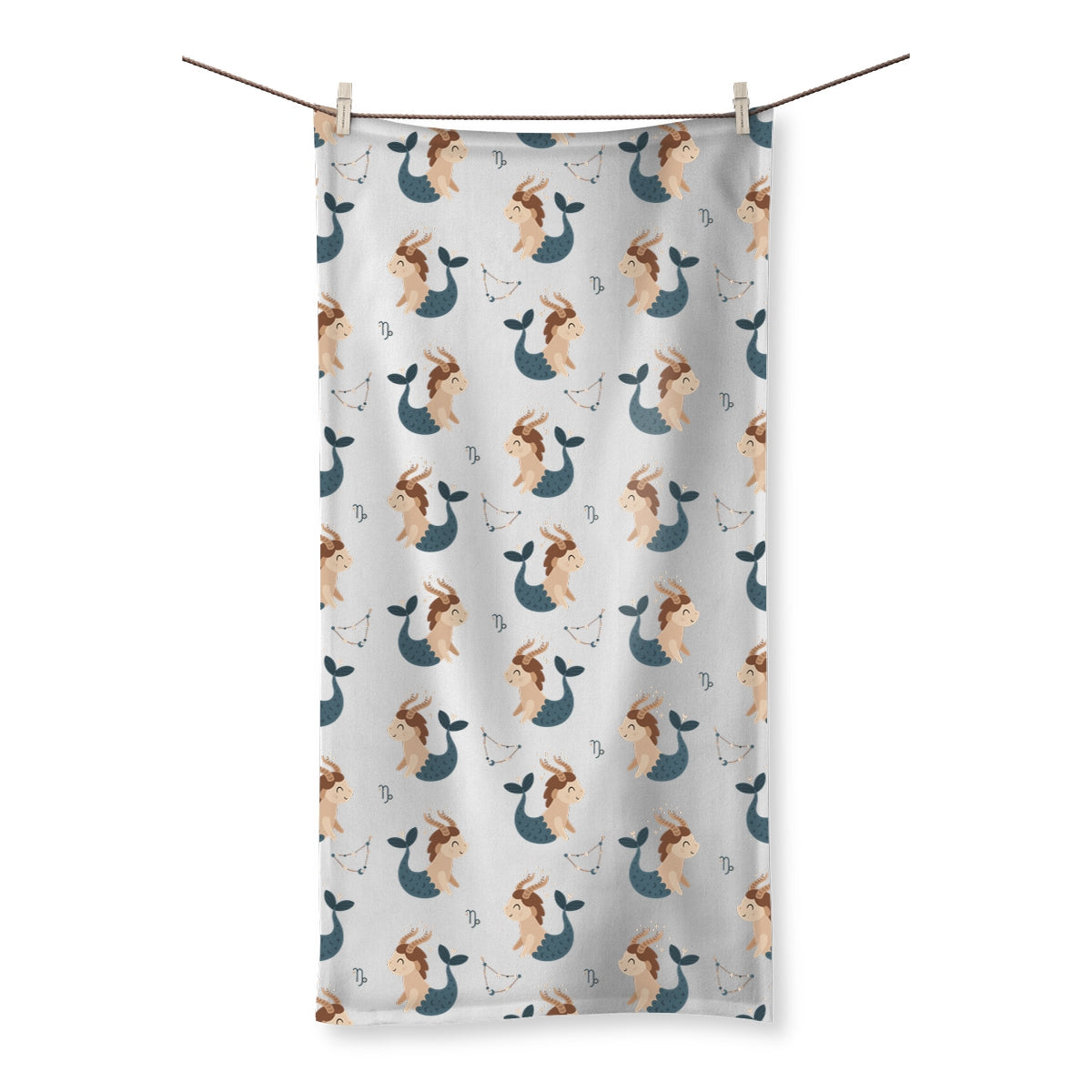 Capricorn Pattern Towel