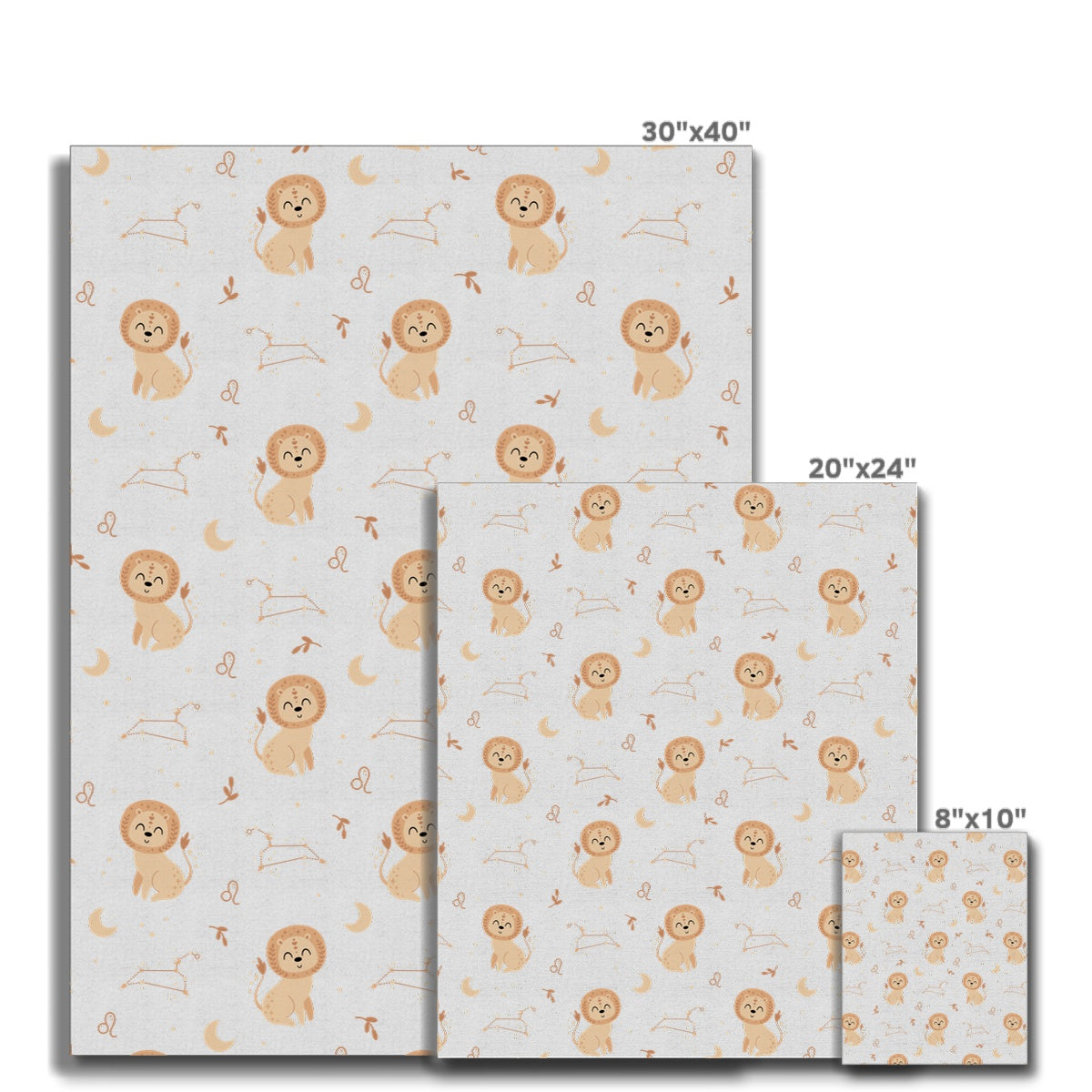 Leo Pattern Canvas