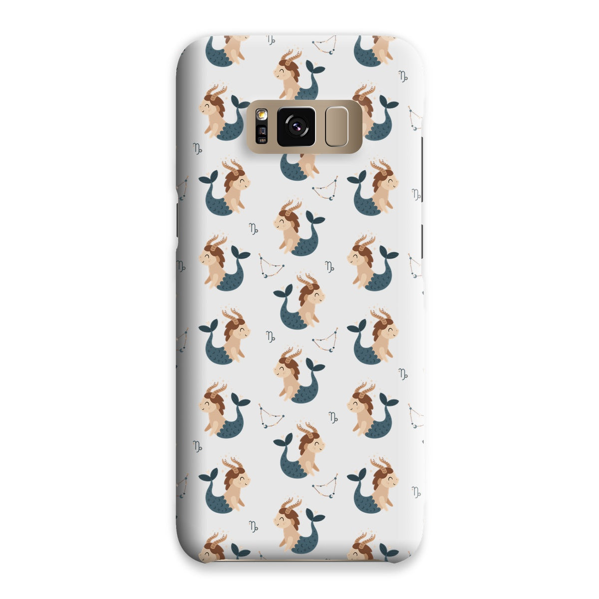 Capricorn Pattern Snap Phone Case