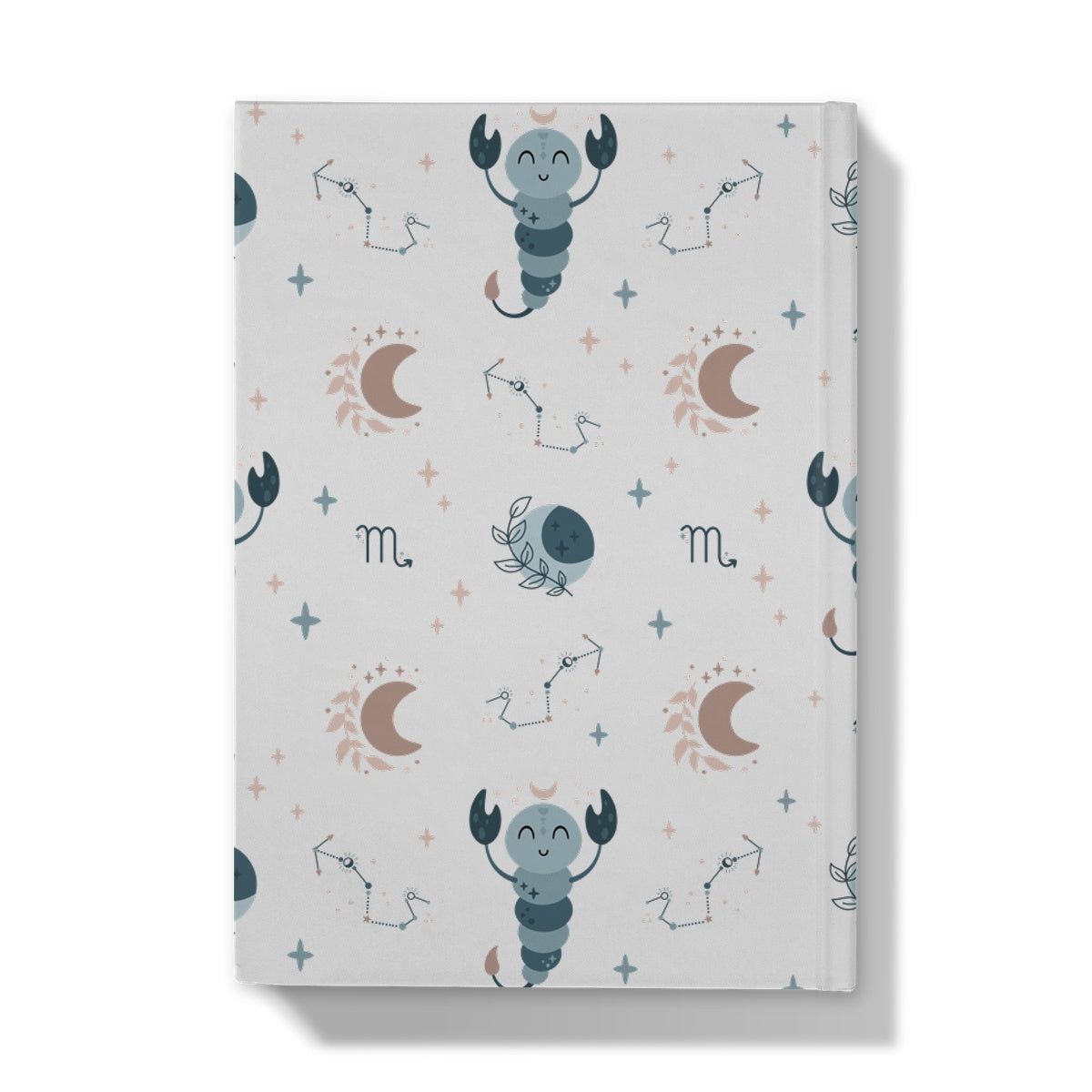 Scorpio Pattern Hardback Journal