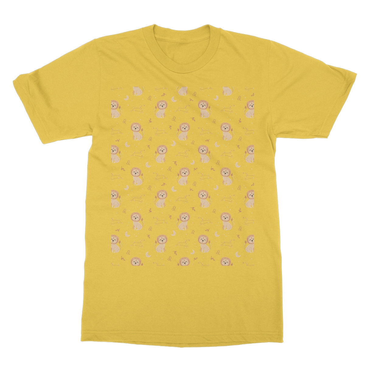 Leo Pattern Softstyle T-Shirt