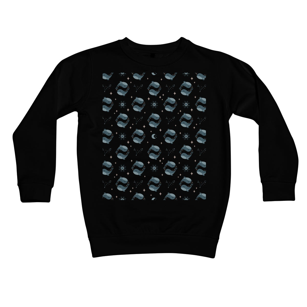 Pisces Pattern Kids Sweatshirt