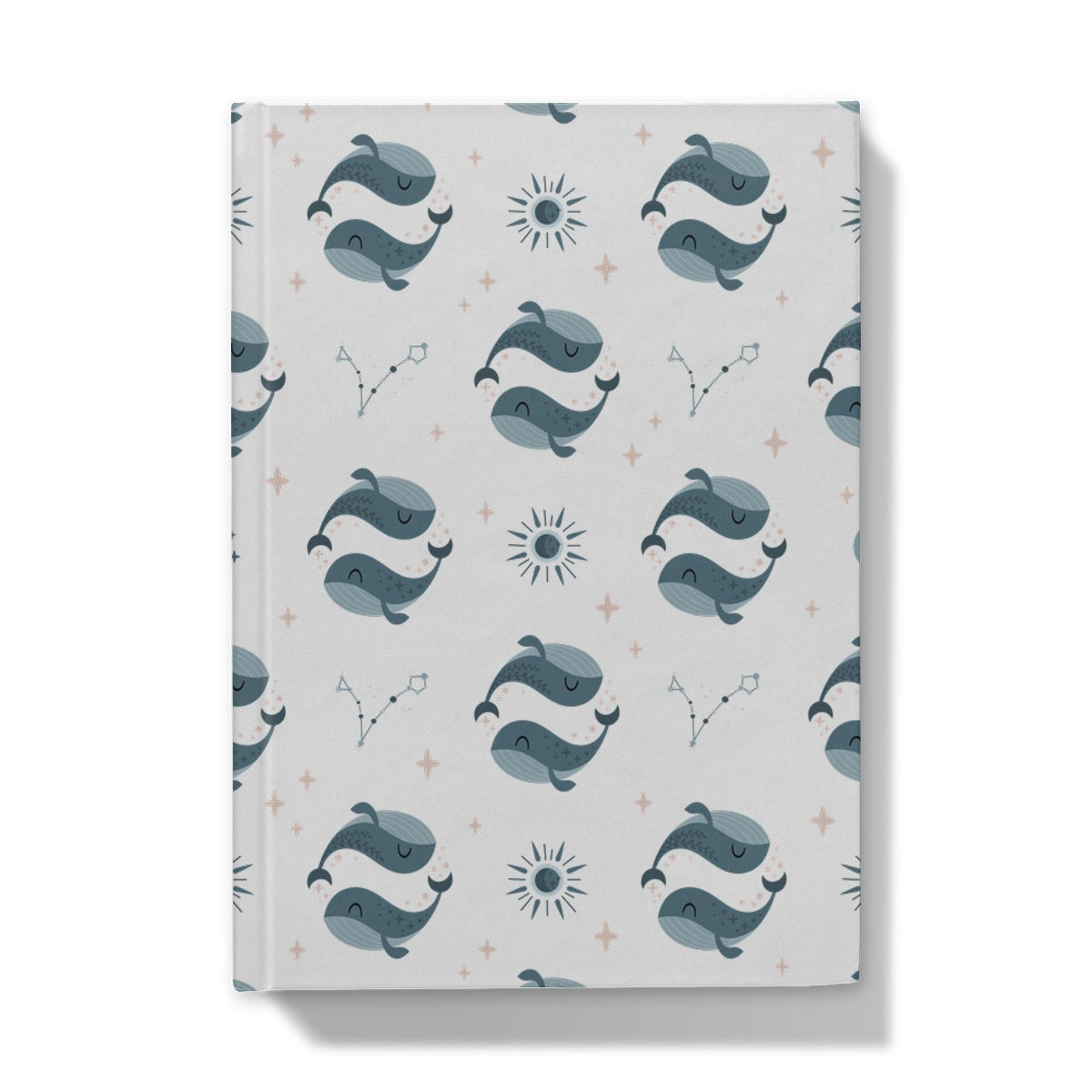 Pisces Pattern Hardback Journal