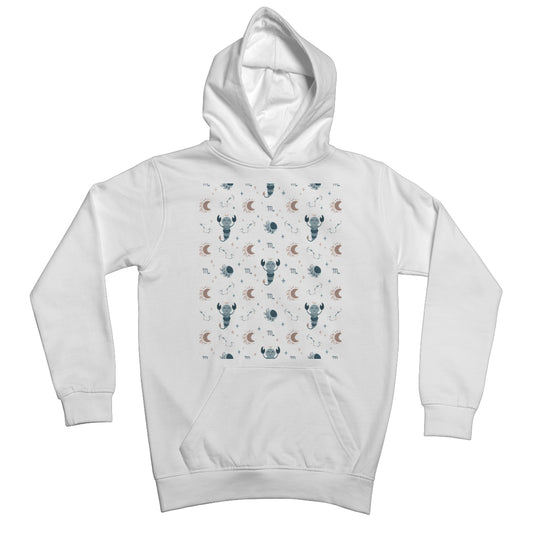 Scorpio Pattern Kids Hoodie