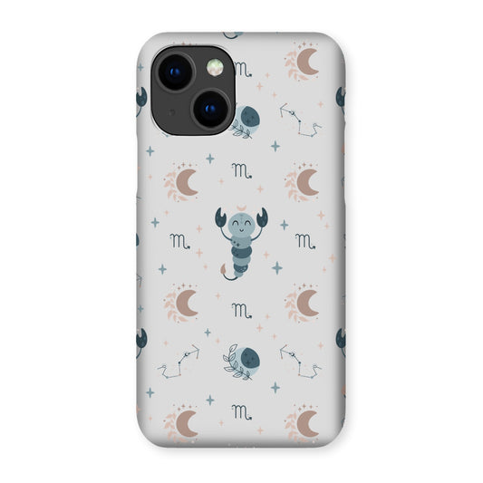 Scorpio Pattern Snap Phone Case