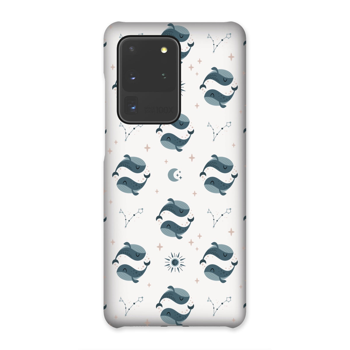 Pisces Pattern Snap Phone Case