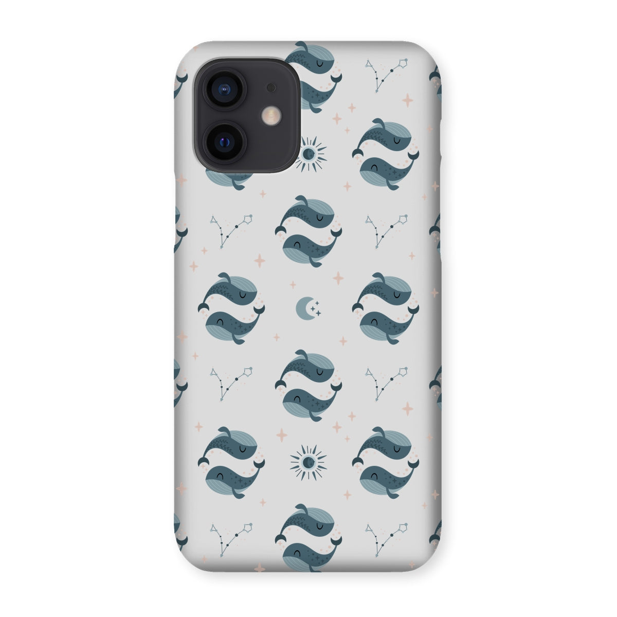 Pisces Pattern Snap Phone Case