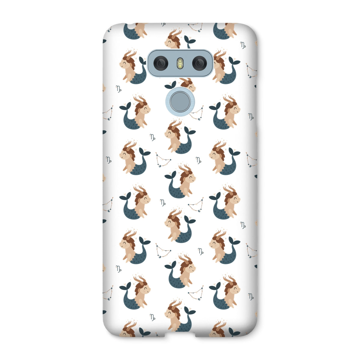 Capricorn Pattern Snap Phone Case