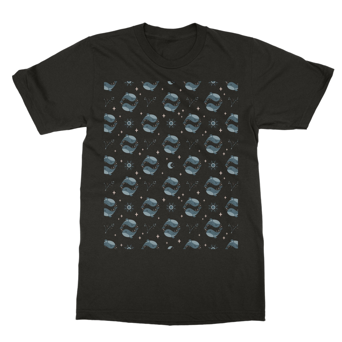 Pisces Pattern Softstyle T-Shirt