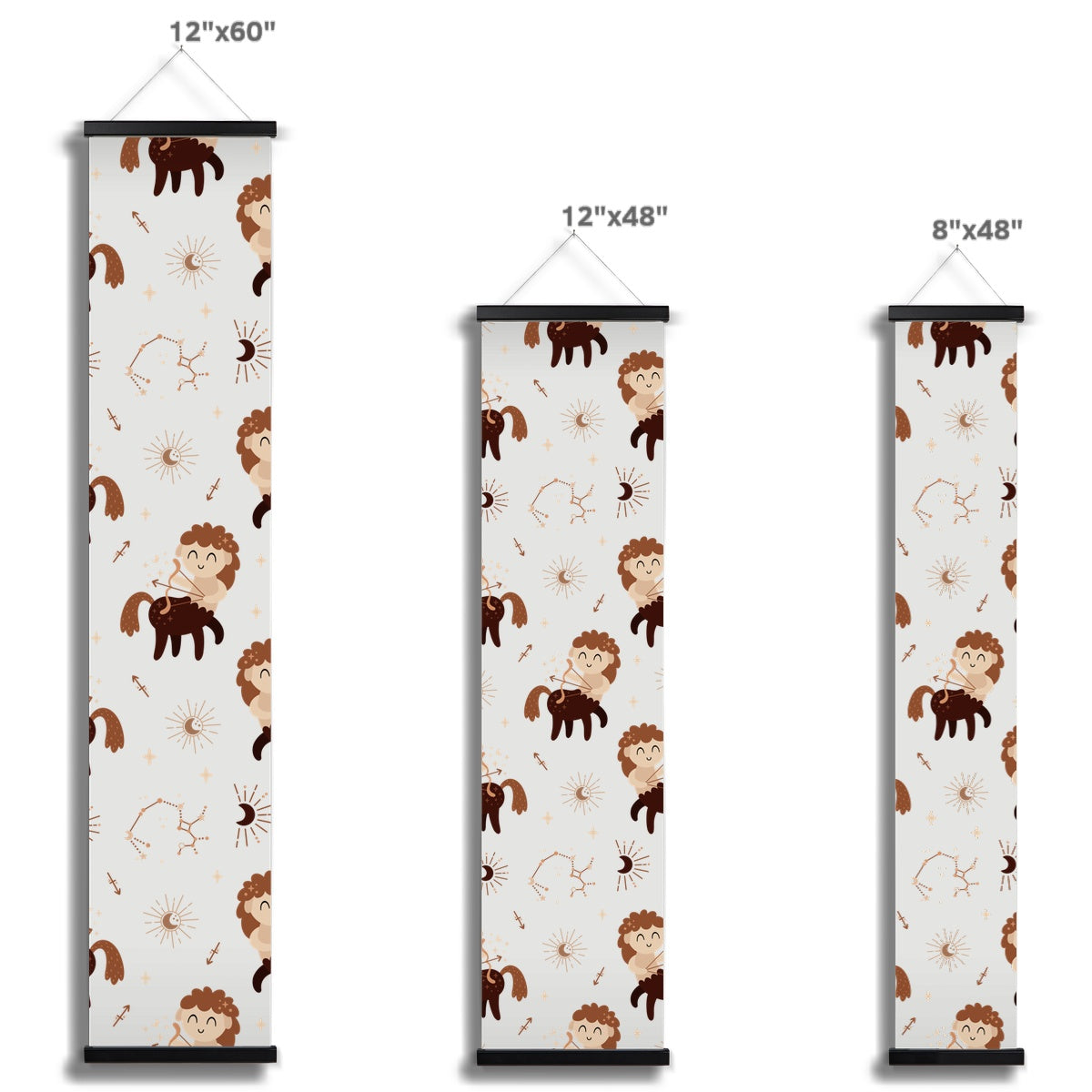 Sagittarius Pattern Wall Height Chart