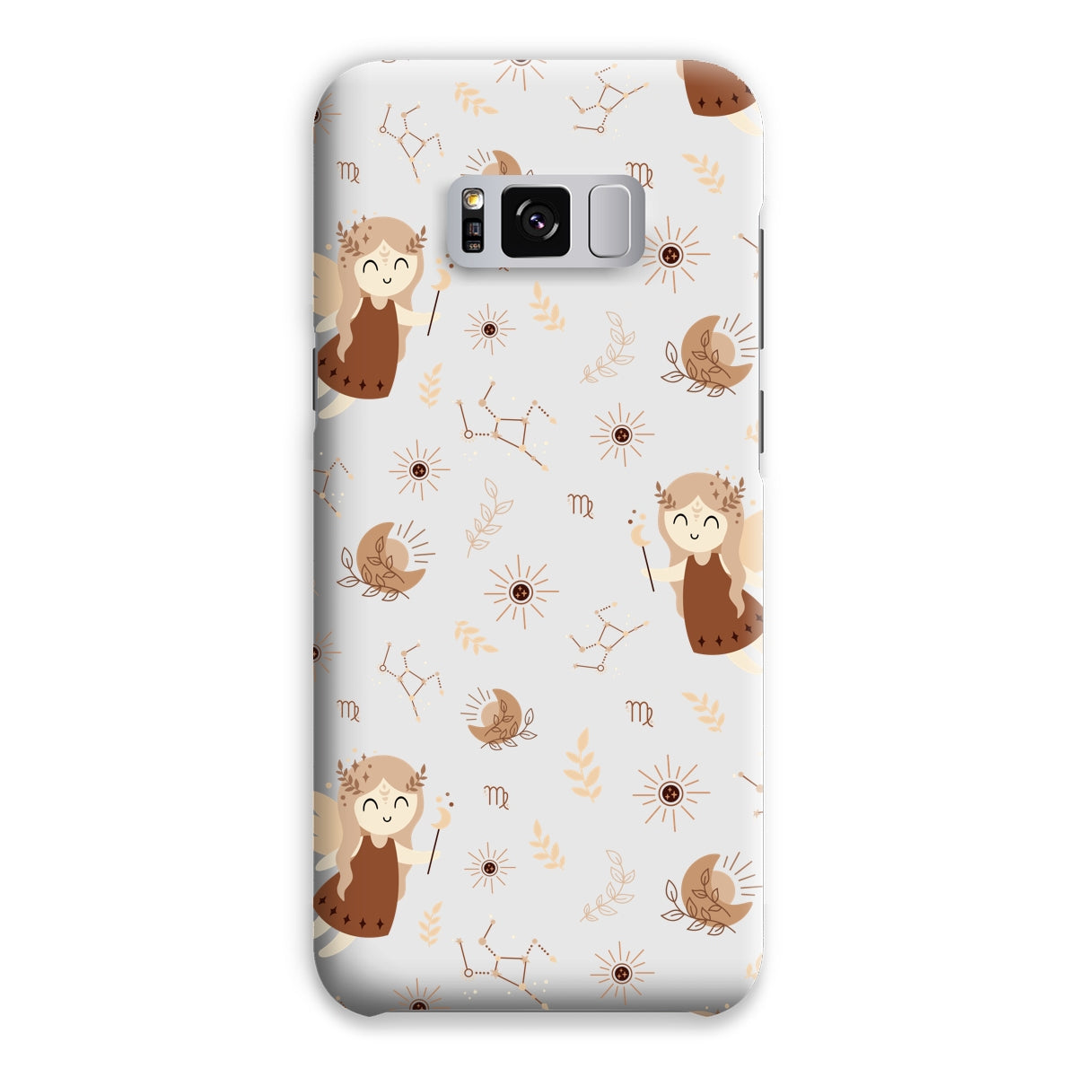 Virgo Pattern Snap Phone Case