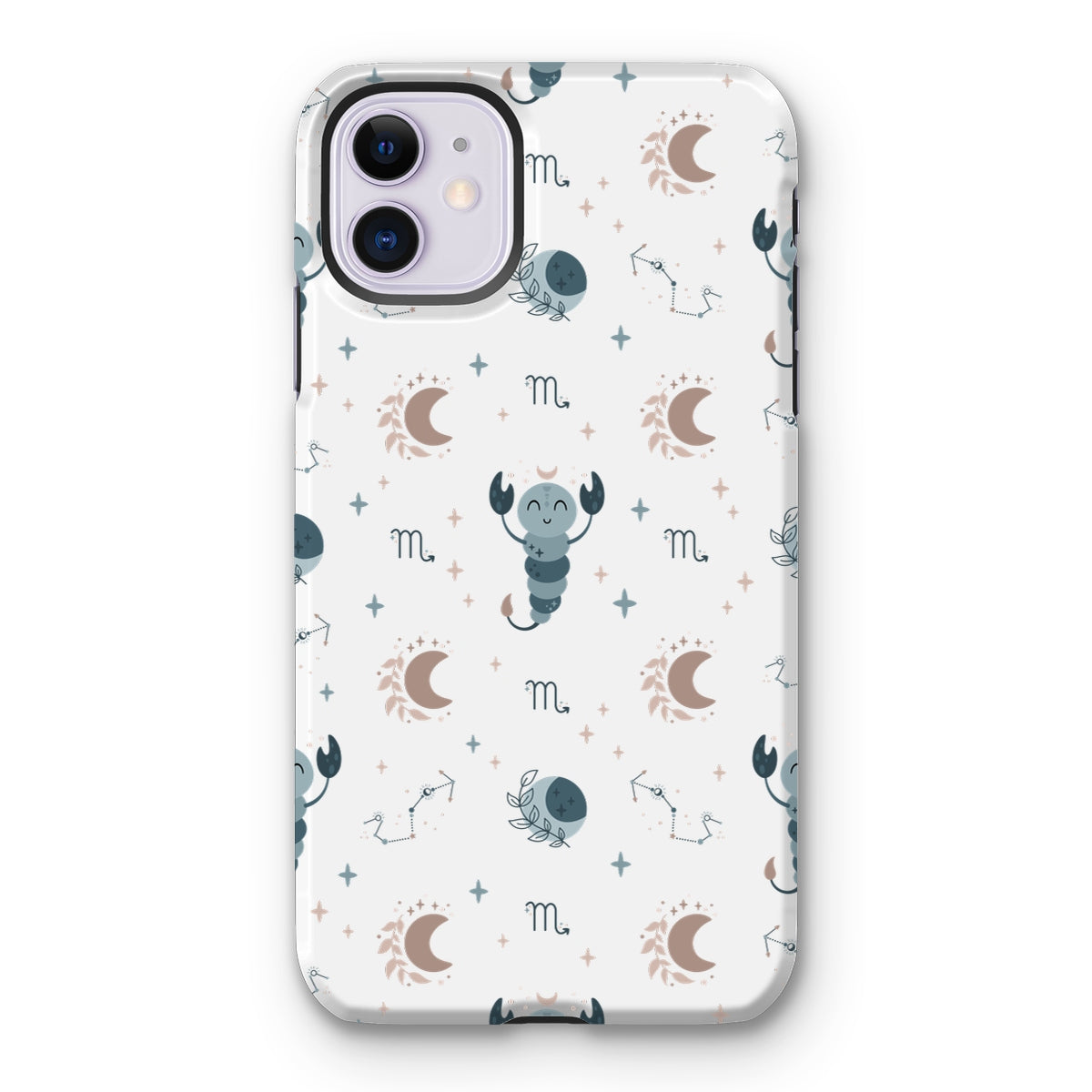 Scorpio Pattern Tough Phone Case