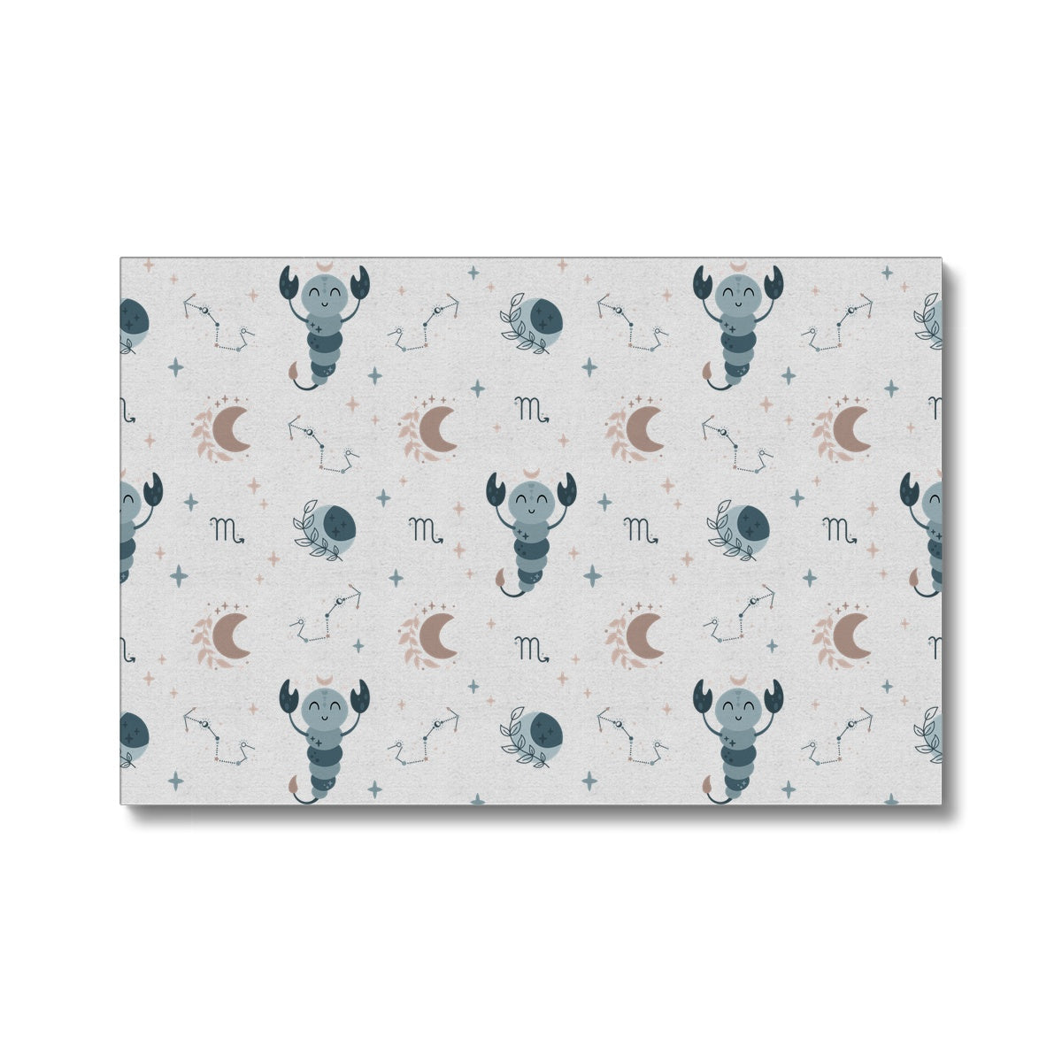 Scorpio Pattern Eco Canvas