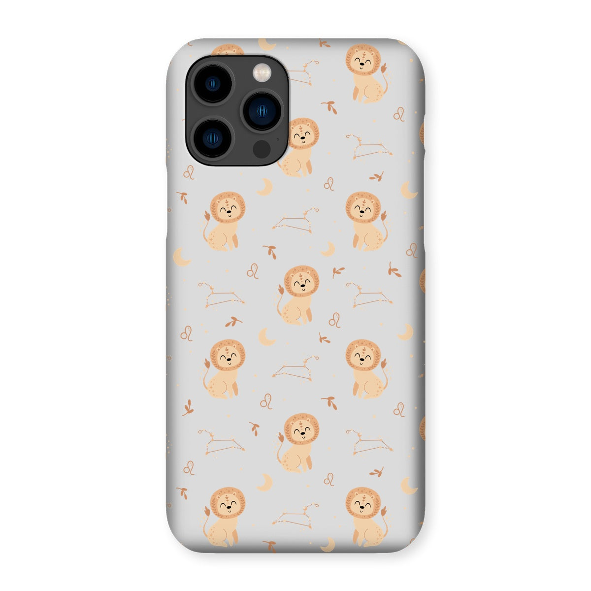 Leo Pattern Snap Phone Case