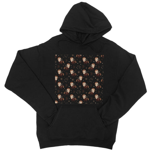 Sagittarius Pattern College Hoodie