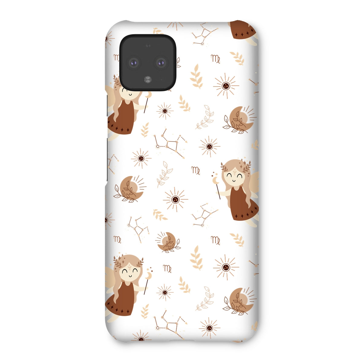 Virgo Pattern Snap Phone Case