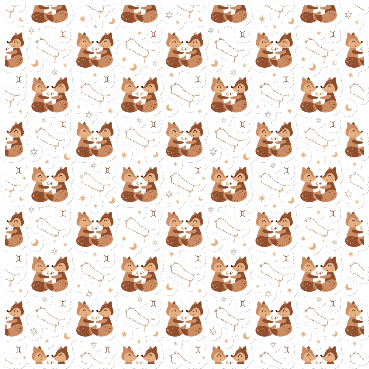 Gemini Pattern Sticker