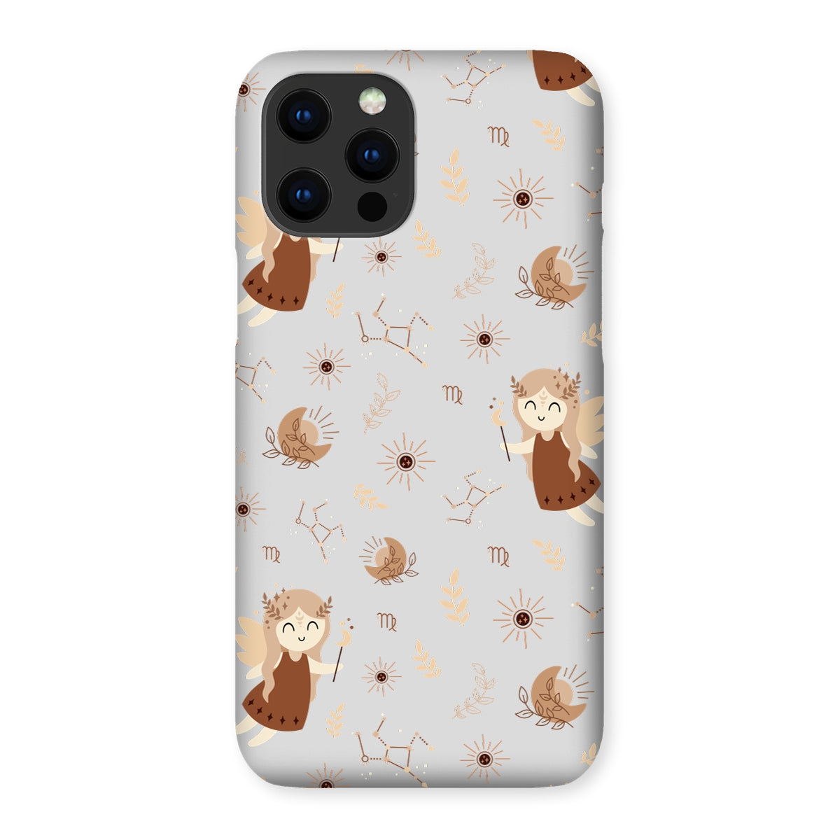 Virgo Pattern Snap Phone Case