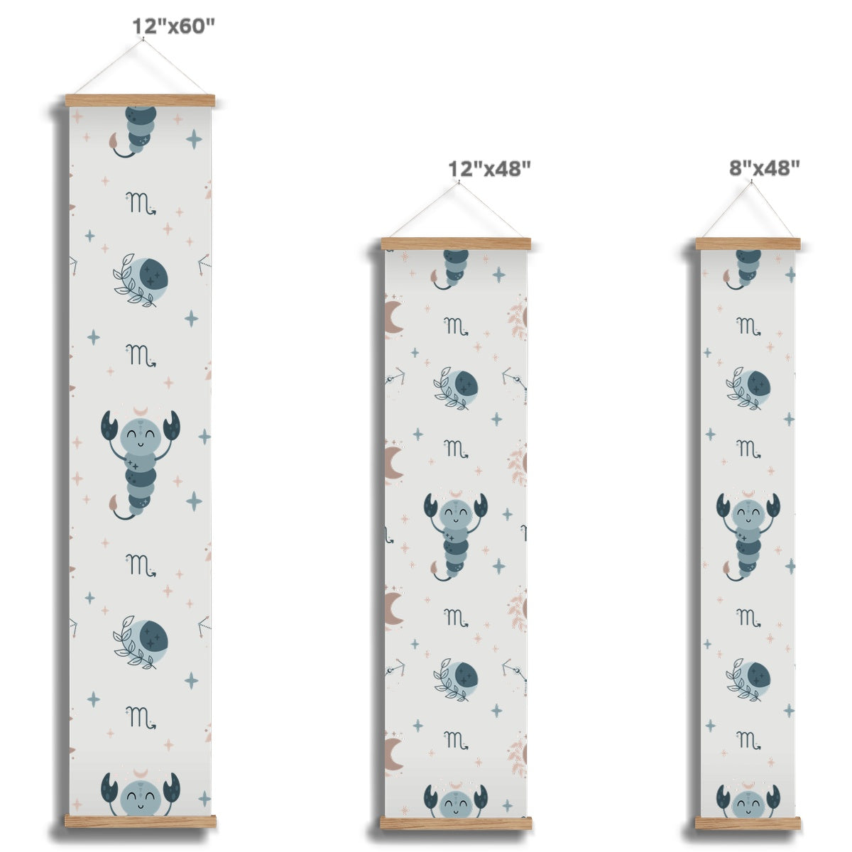 Scorpio Pattern Wall Height Chart