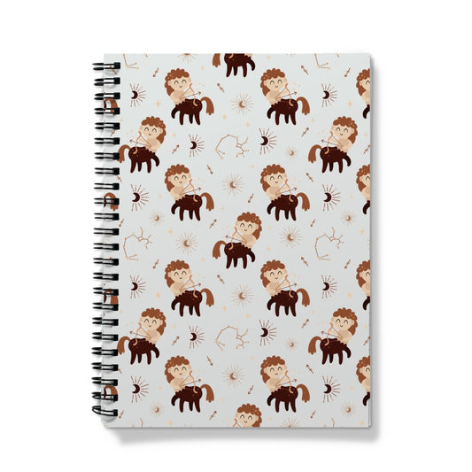 Sagittarius Pattern Notebook