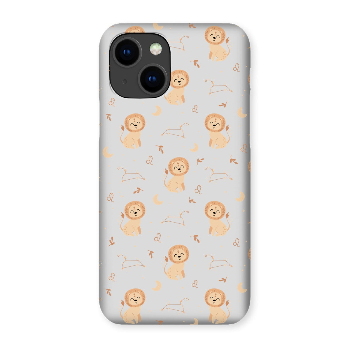 Leo Pattern Snap Phone Case