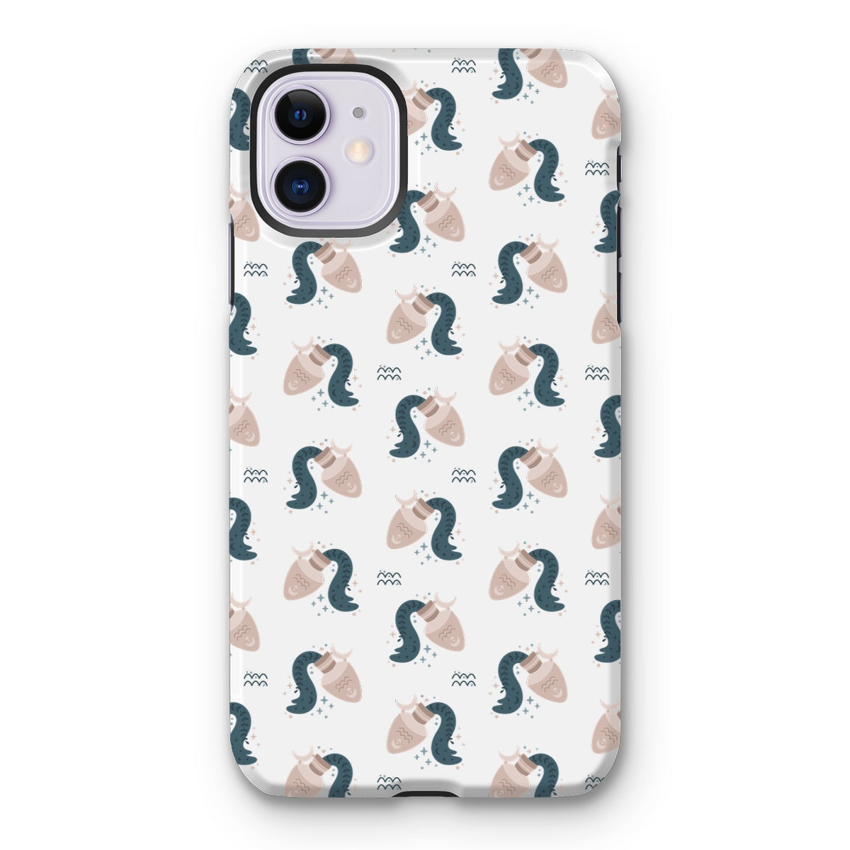 Aquarius Pattern Tough Phone Case