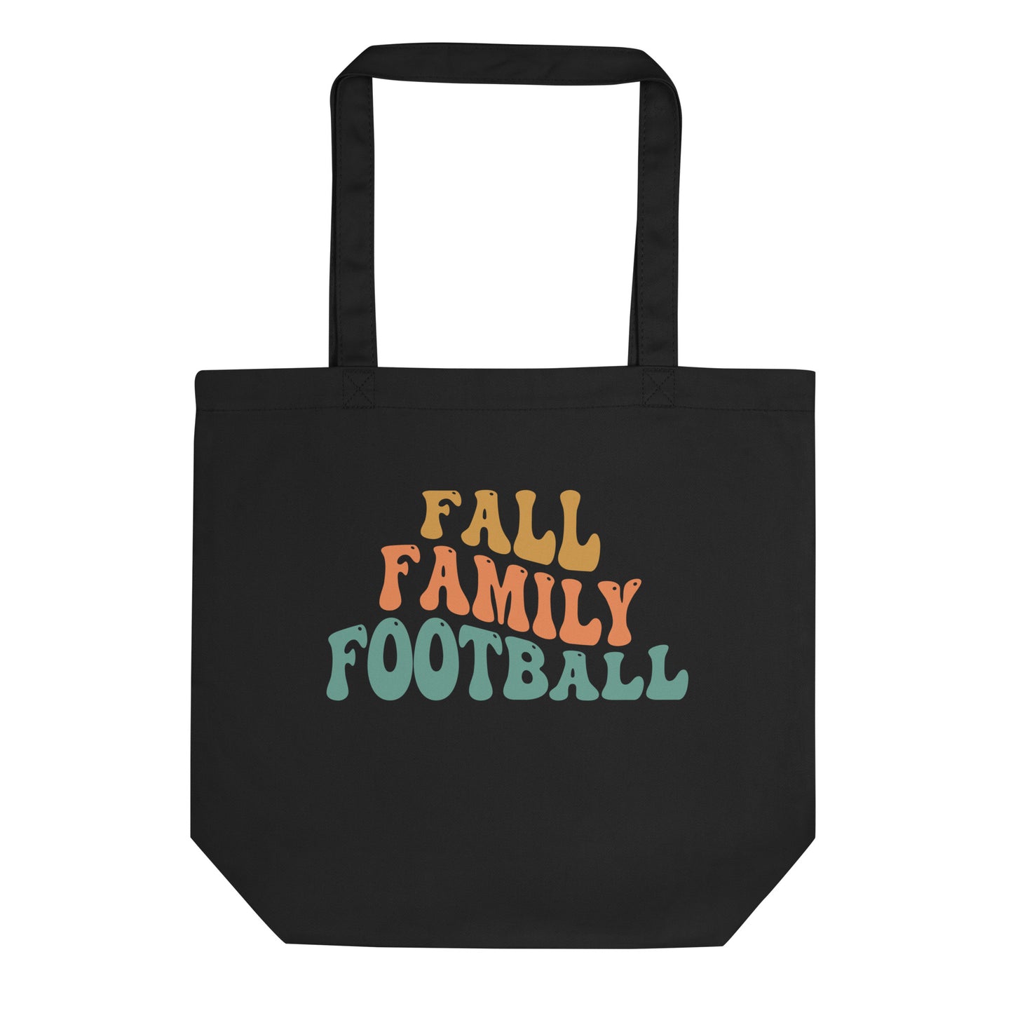 Fall Family Football Eco Tote Bag