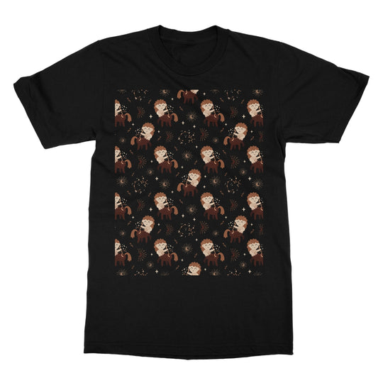 Sagittarius Pattern Softstyle T-Shirt