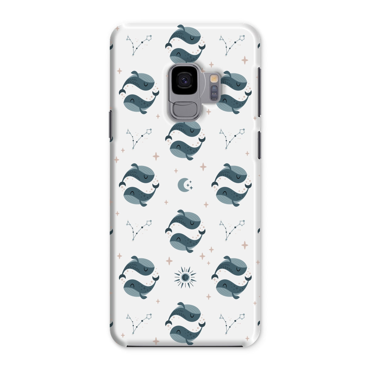 Pisces Pattern Snap Phone Case