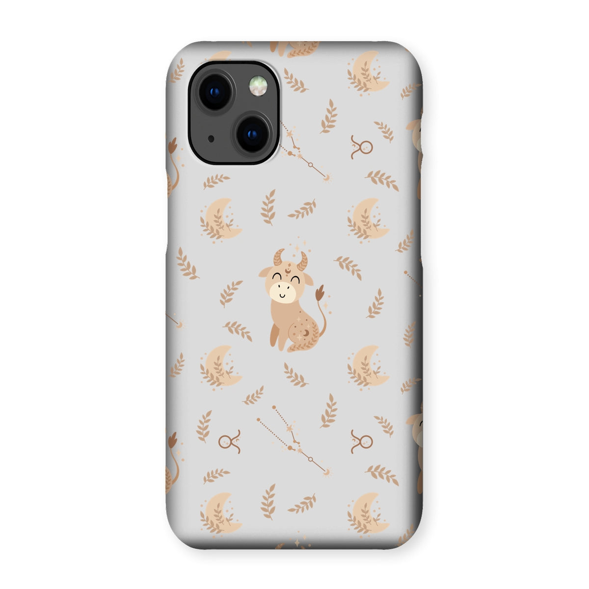 Taurus Pattern Snap Phone Case