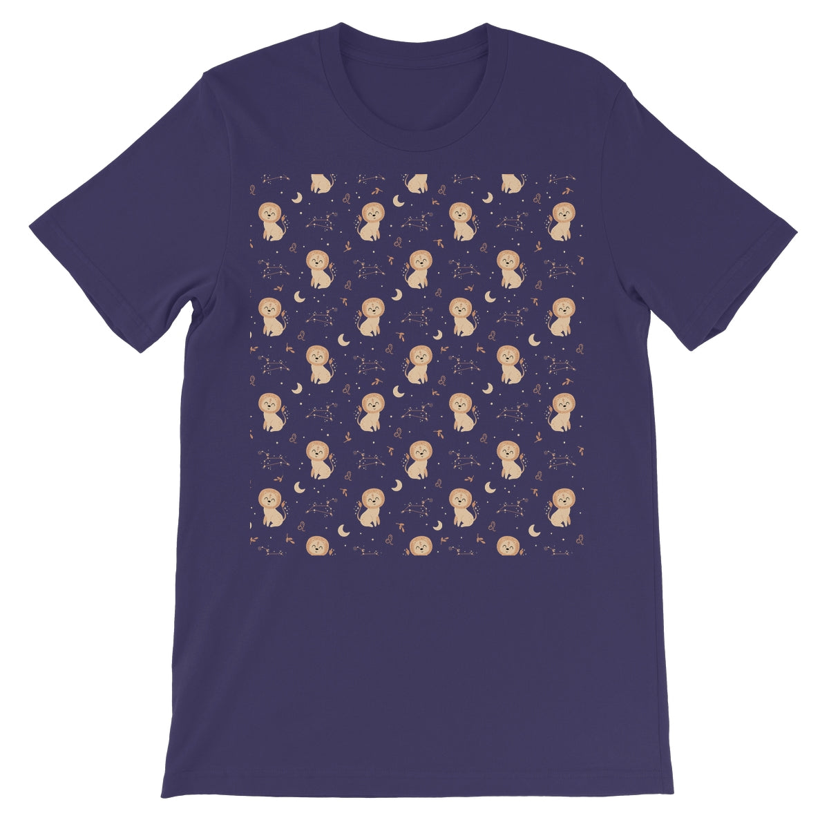 Leo Pattern Unisex Short Sleeve T-Shirt