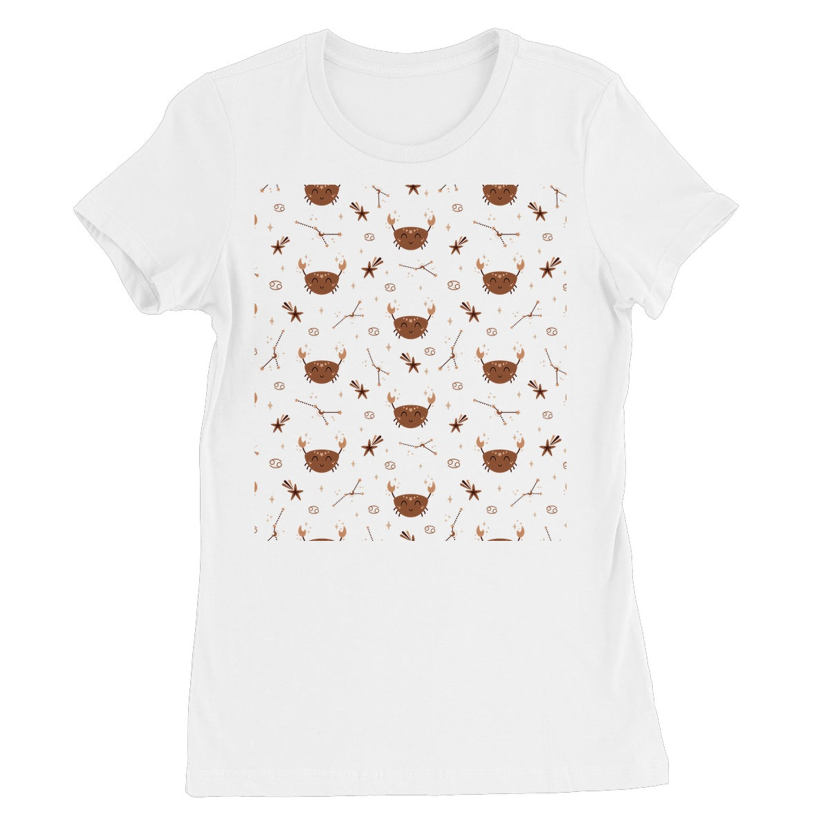 Cancer Pattern Women's Favourite T-Shirt