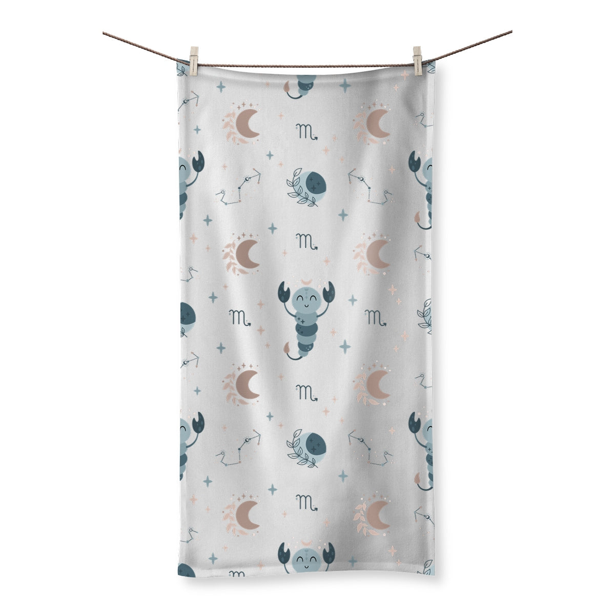 Scorpio Pattern Towel