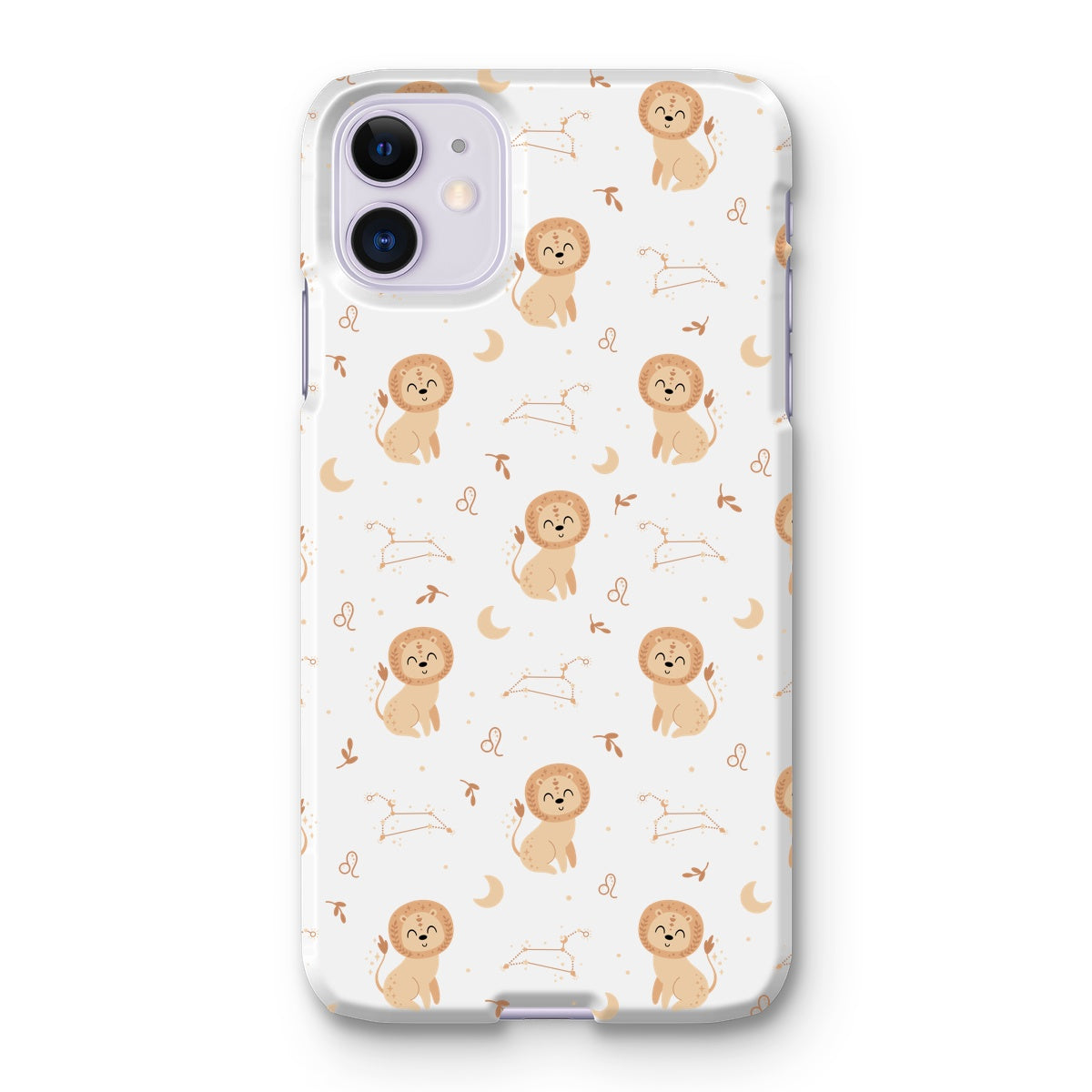 Leo Pattern Snap Phone Case