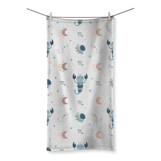 Scorpio Pattern Towel