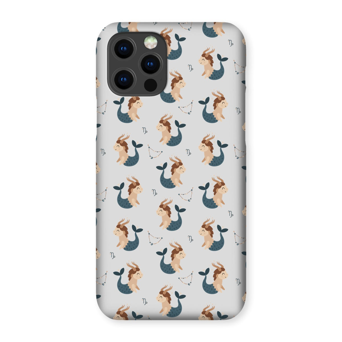 Capricorn Pattern Snap Phone Case