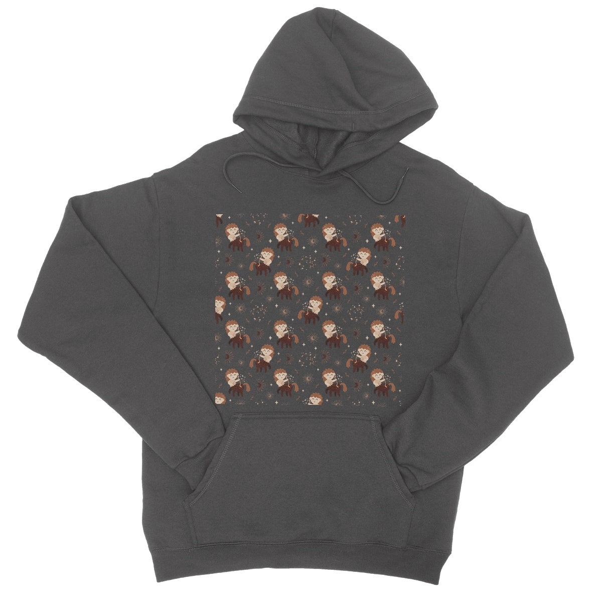 Sagittarius Pattern College Hoodie