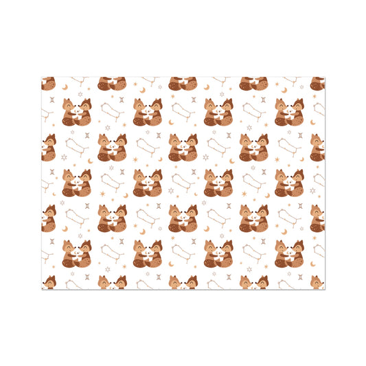 Gemini Pattern Wall Art Poster