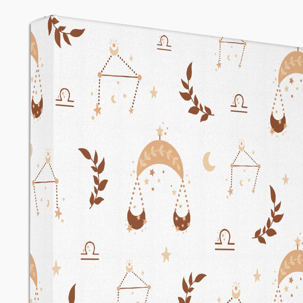 Libra Pattern Canvas