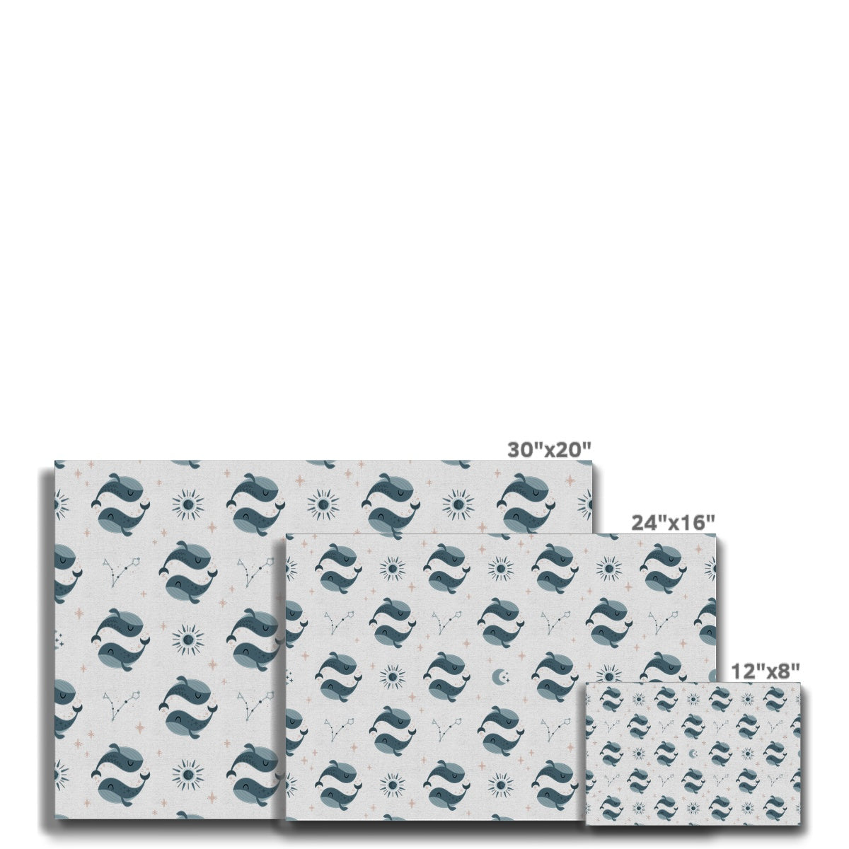 Pisces Pattern Eco Canvas