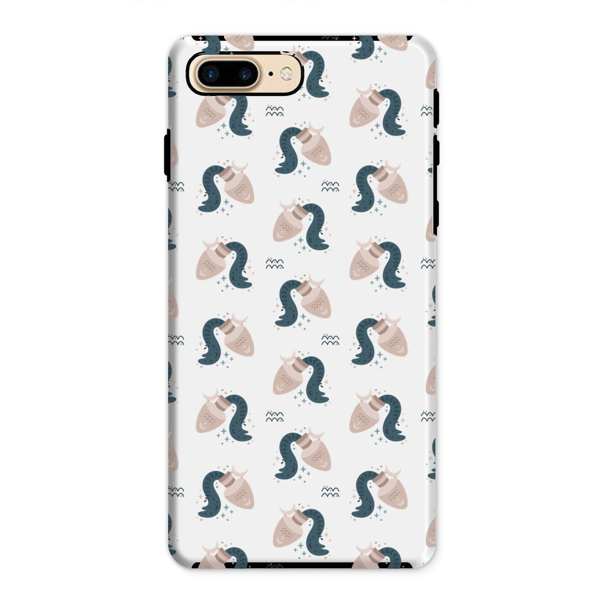 Aquarius Pattern Tough Phone Case