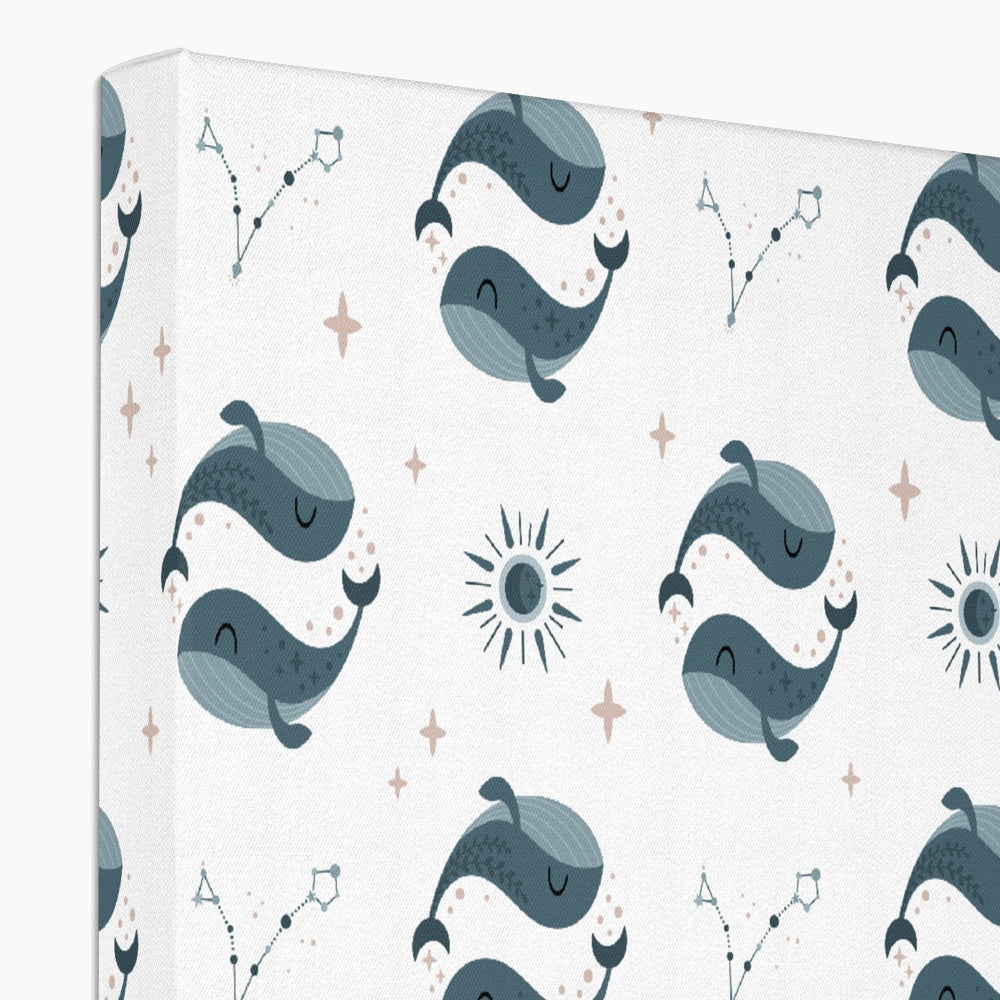 Pisces Pattern Canvas