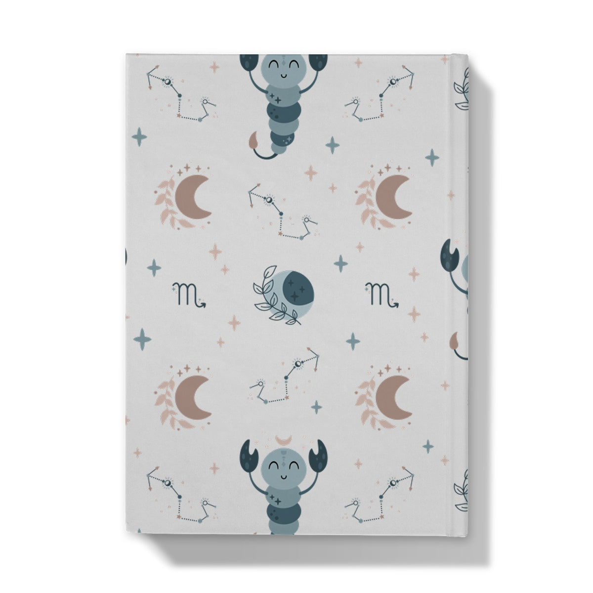 Scorpio Pattern Hardback Journal