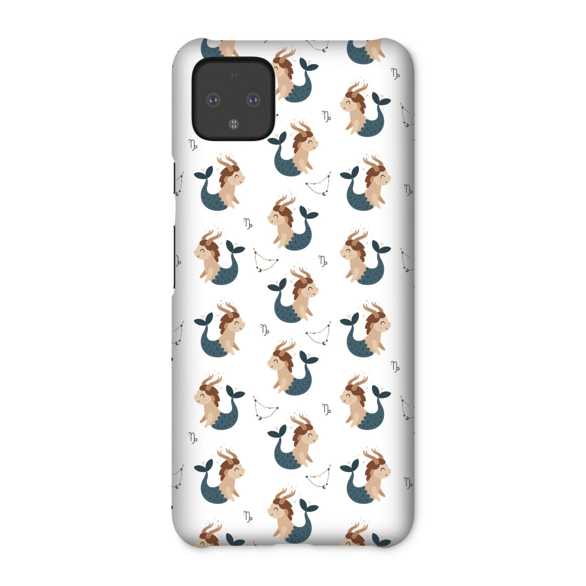 Capricorn Pattern Snap Phone Case