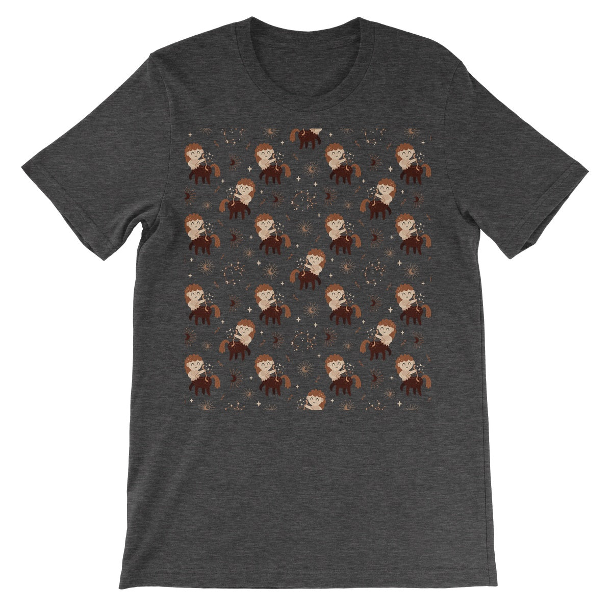 Sagittarius Pattern Unisex Short Sleeve T-Shirt