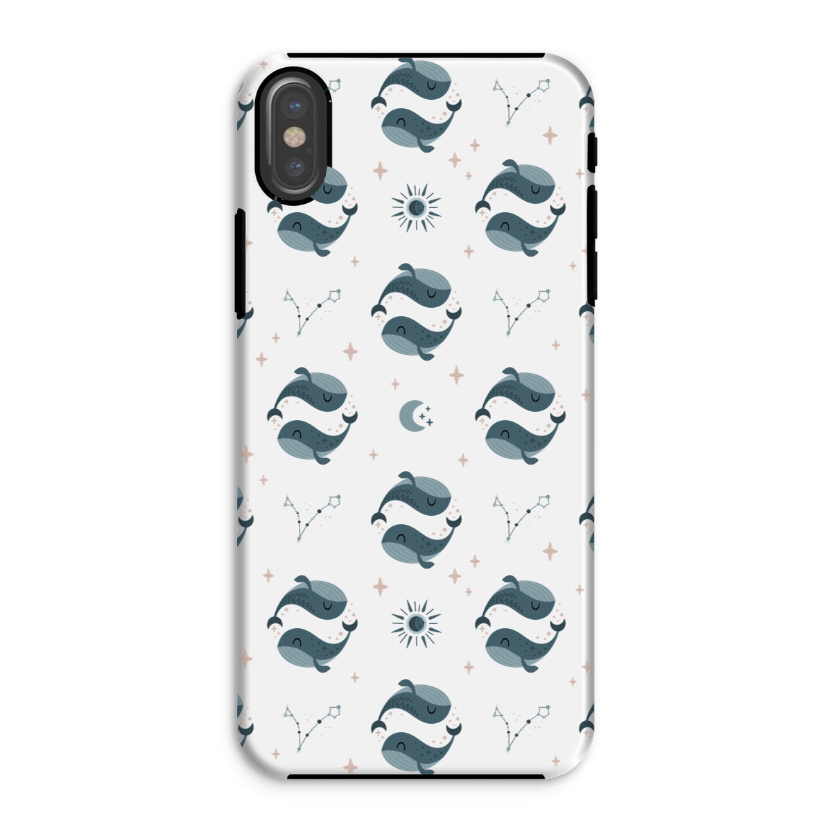 Pisces Pattern Tough Phone Case